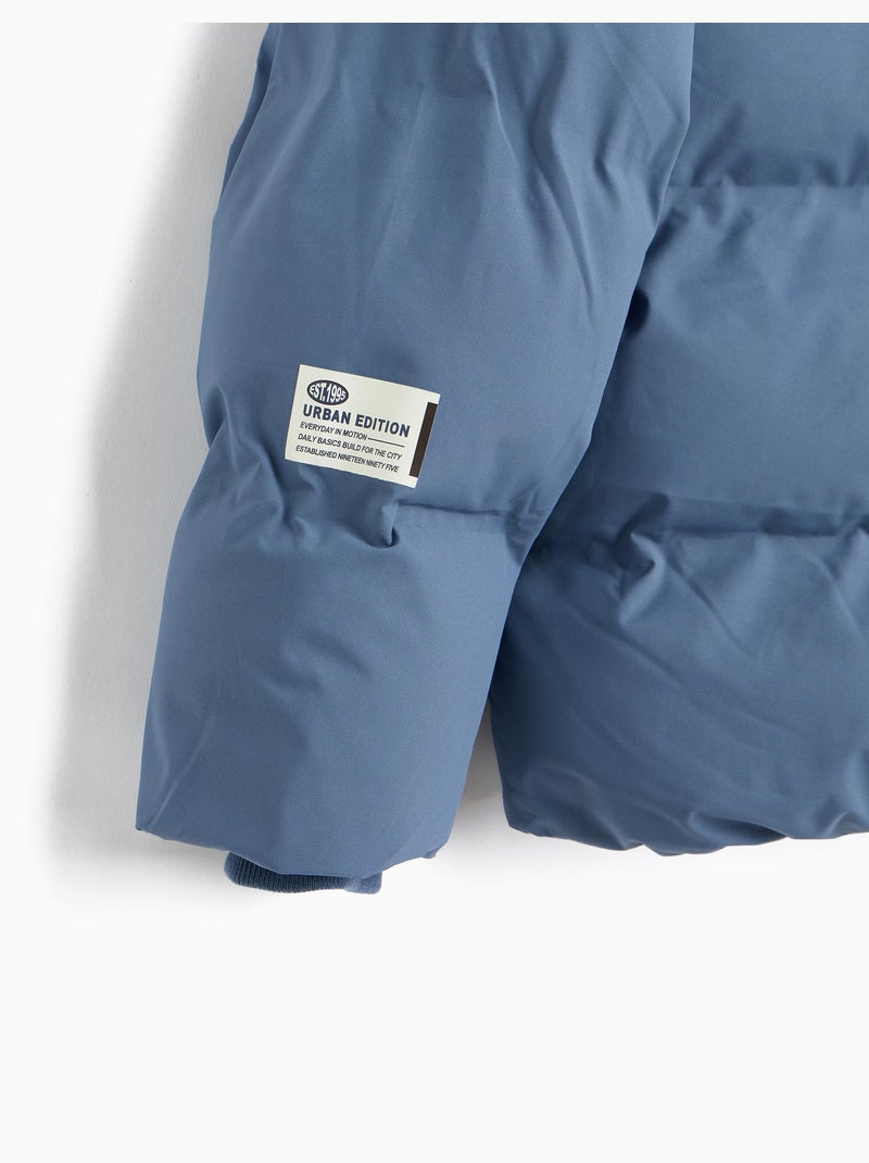 Giacca trapuntata con cappuccio, mo fashion Blu - Kiabi