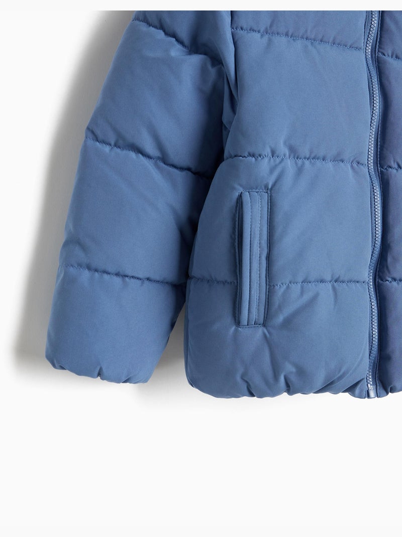 Giacca trapuntata con cappuccio, mo fashion Blu - Kiabi