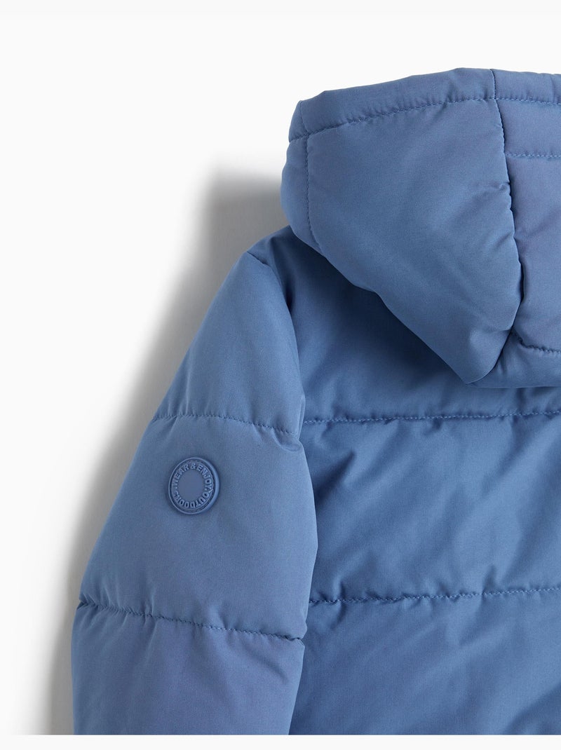 Giacca trapuntata con cappuccio, mo fashion Blu - Kiabi