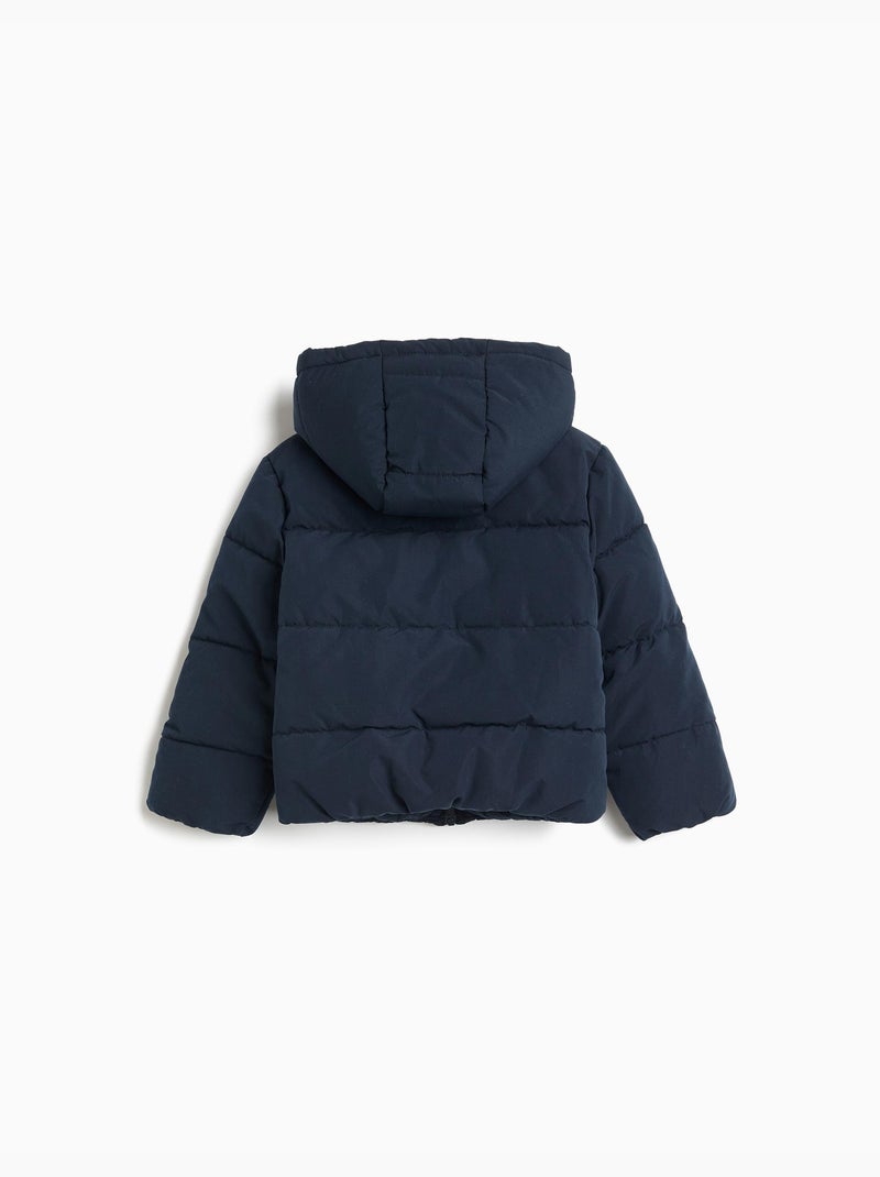 Giacca trapuntata con cappuccio, mo fashion Blu - Kiabi