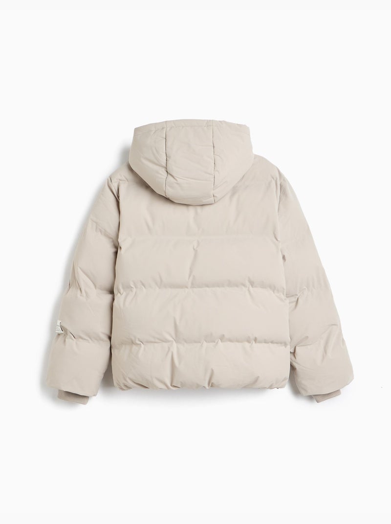 Giacca trapuntata con cappuccio, mo fashion Grigio - Kiabi