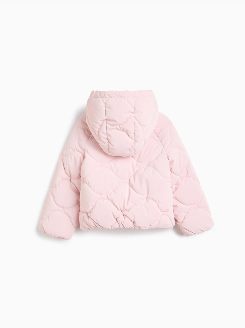 Giacca trapuntata con cappuccio, mo fashion Rosa - Kiabi