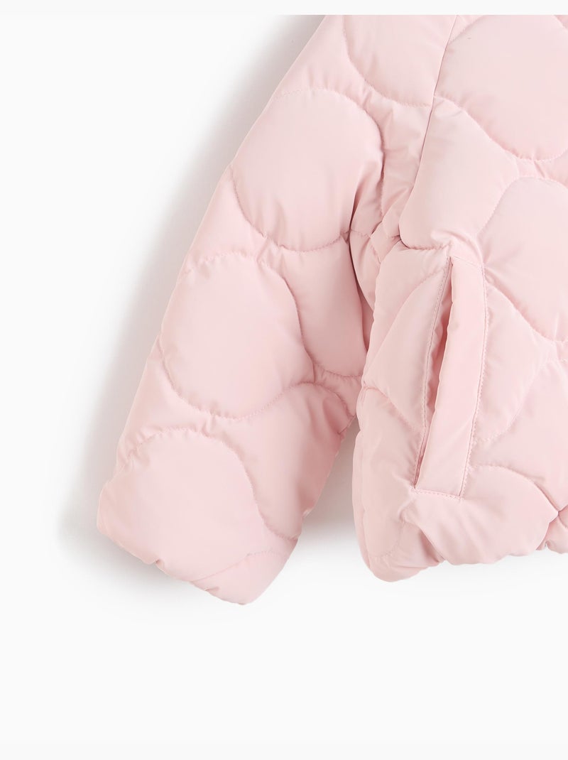 Giacca trapuntata con cappuccio, mo fashion Rosa - Kiabi