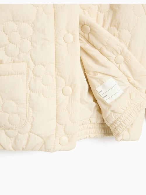 Giacca trapuntata con fiori, mo fashion - Kiabi Giacca trapuntata con fiori, mo fashion - Kiabi