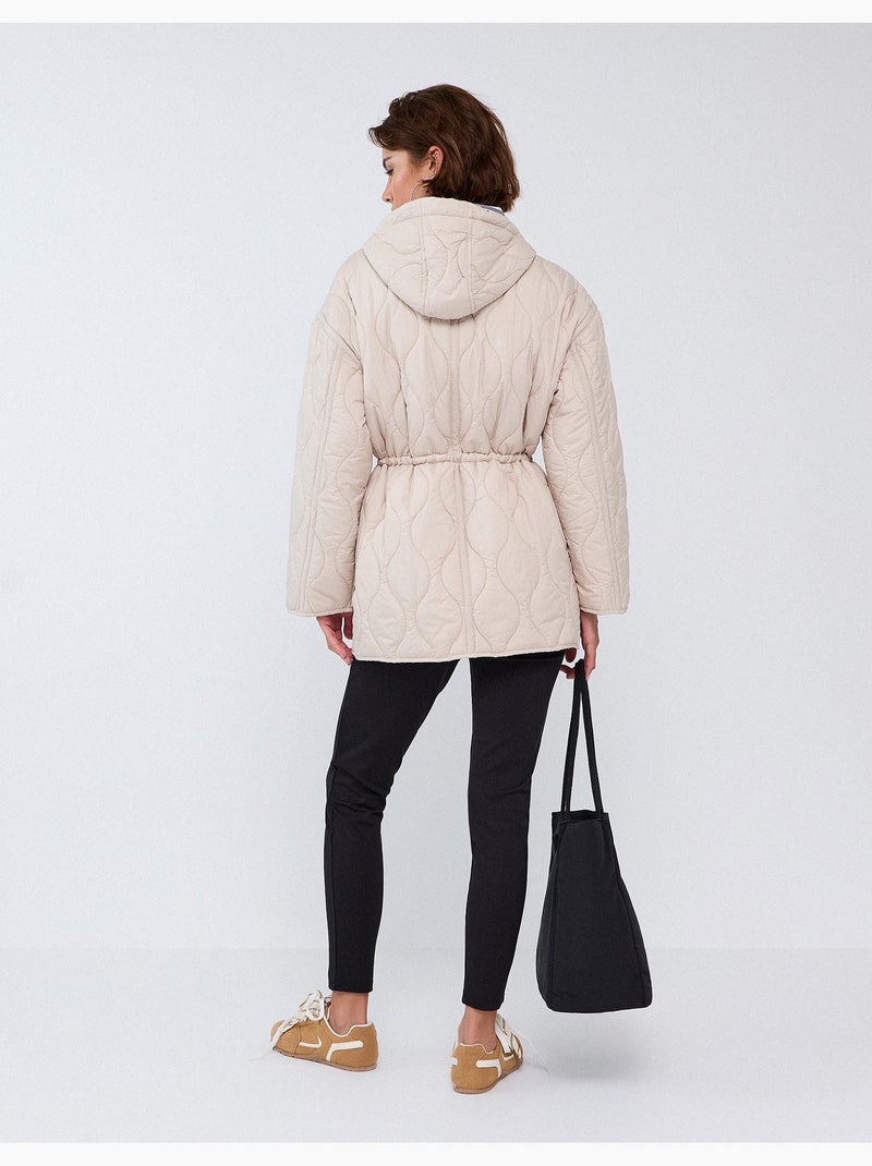 Giacca trapuntata, mo fashion Beige - Kiabi