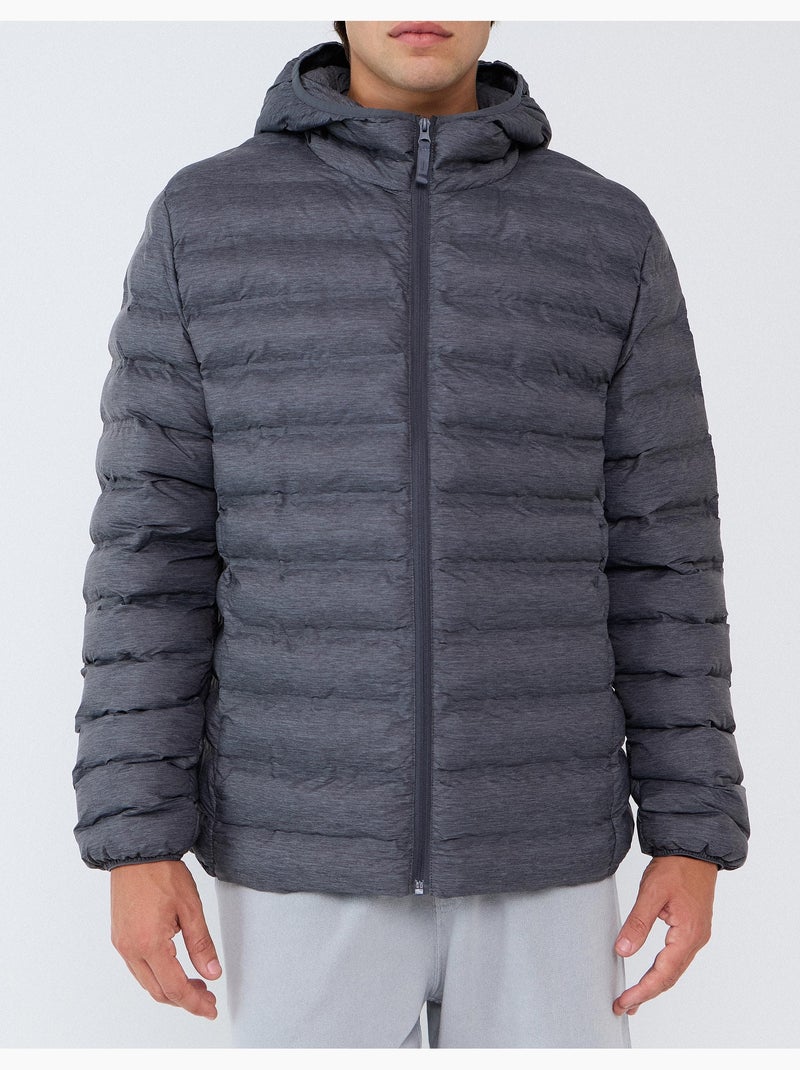 Giacca trapuntata, mo fashion Grigio - Kiabi