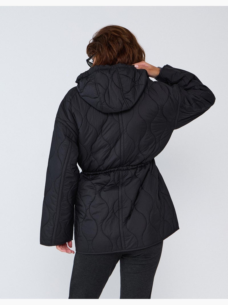 Giacca trapuntata, mo fashion Nero - Kiabi