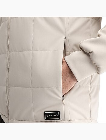 Giacca trapuntata reversible da golf uomo golf uomo approach sand