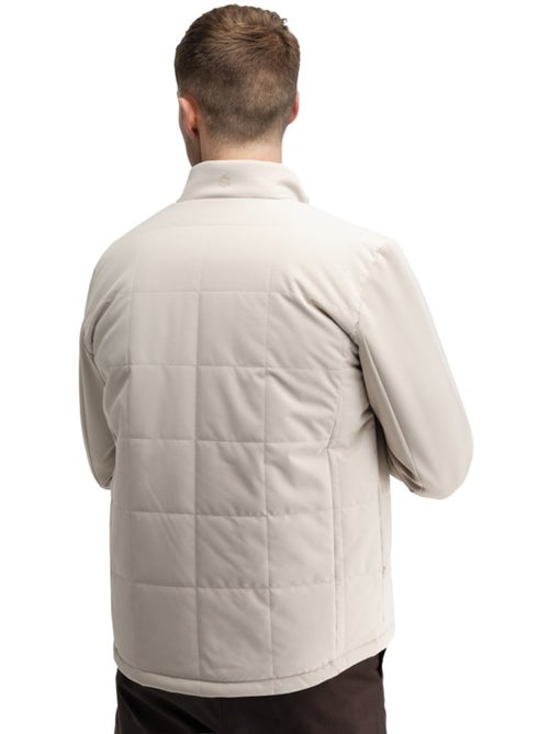 Giacca trapuntata reversible da golf uomo golf uomo approach sand - Kiabi