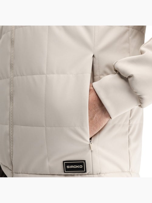 Giacca trapuntata reversible da golf uomo golf uomo approach sand - Kiabi