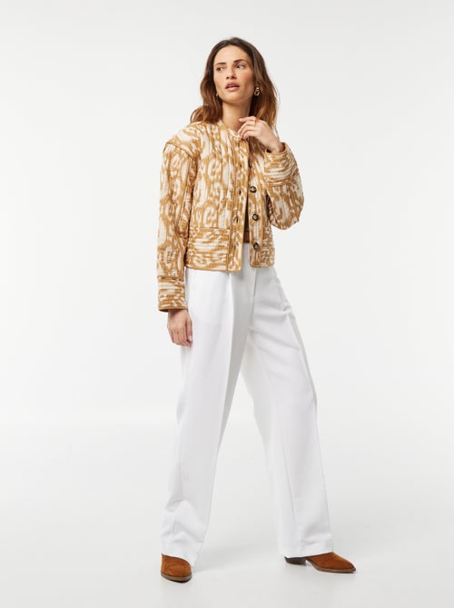 Giacca trapuntata stampata - Kiabi