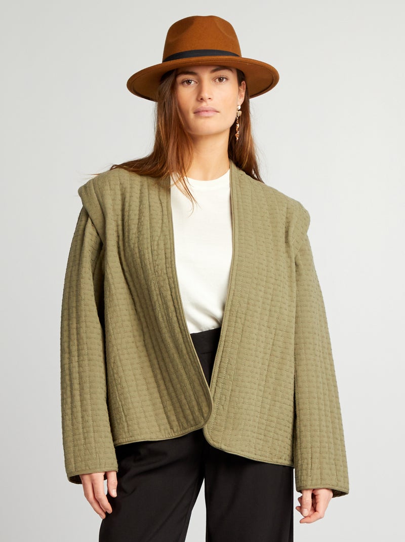 Giacca trapuntata VERDE - Kiabi
