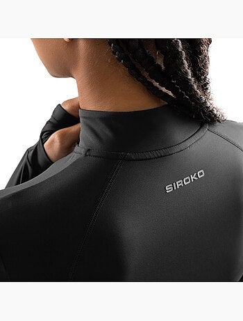 Giacca ultraleggera da allenamento con zip integrale da donna fitness donna mome