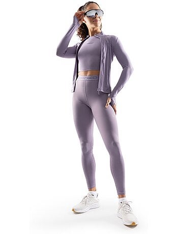 Giacca ultraleggera da allenamento con zip integrale da donna fitness donna nusa