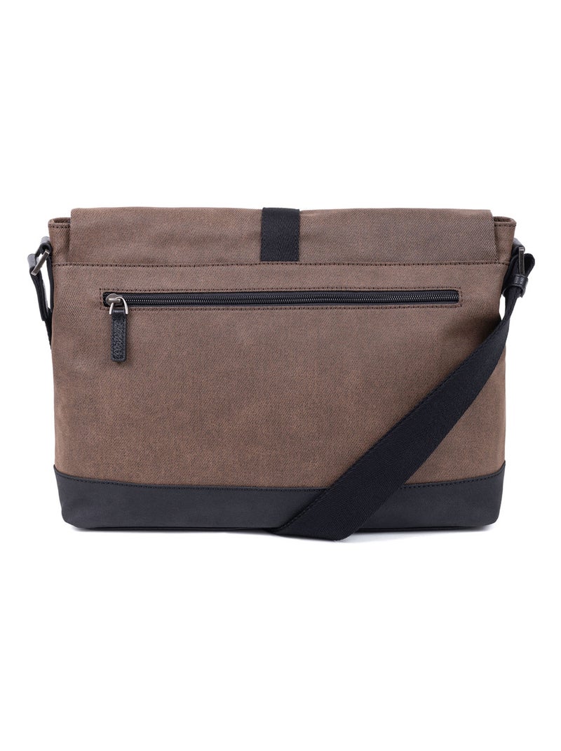 Gibecière - tablet & a4 journey hexagona Marrone - Kiabi