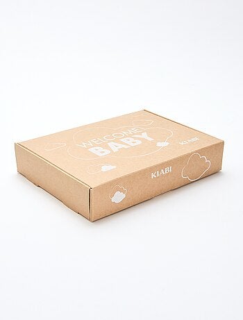 GIFTBOX brassiere + pantaloni + calzini + berretto + bavaglino