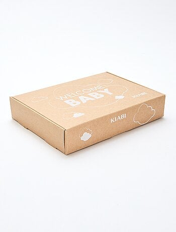 GIFTBOX brassiere + pantaloni + calzini + berretto + bavaglino