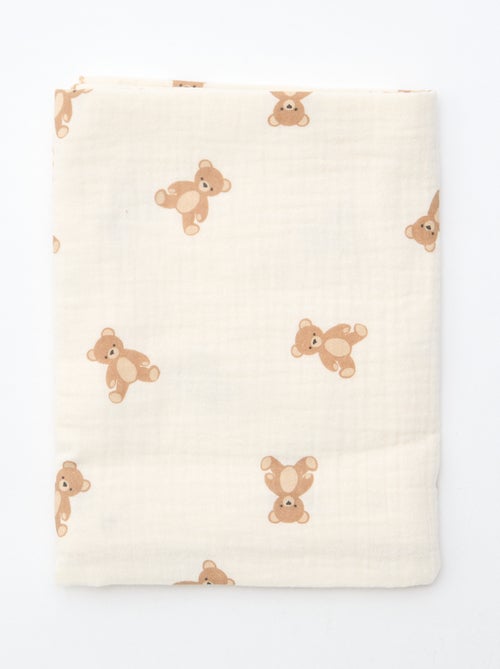 GIFTBOX salopette lunga in maglia + body + mussola doppia garza + calzini - Kiabi