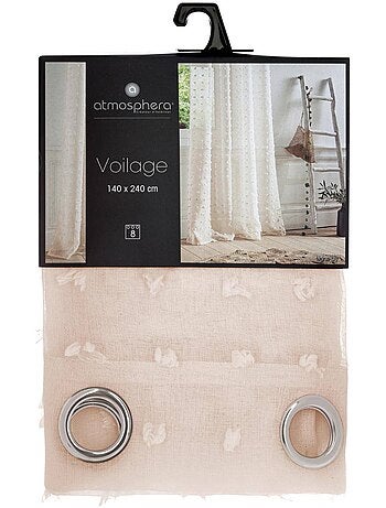Giglio voile 240x140cm verde celeste