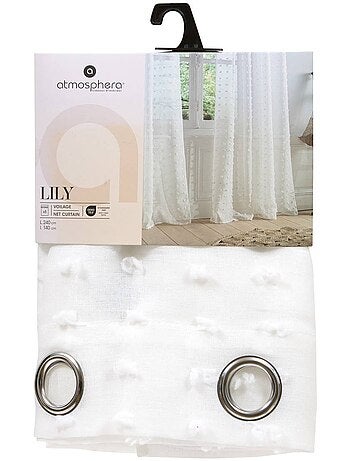 Giglio voile 240x140cm verde celeste