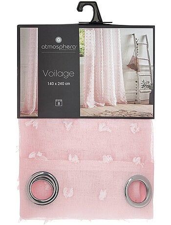 Giglio voile 240x140cm verde celeste