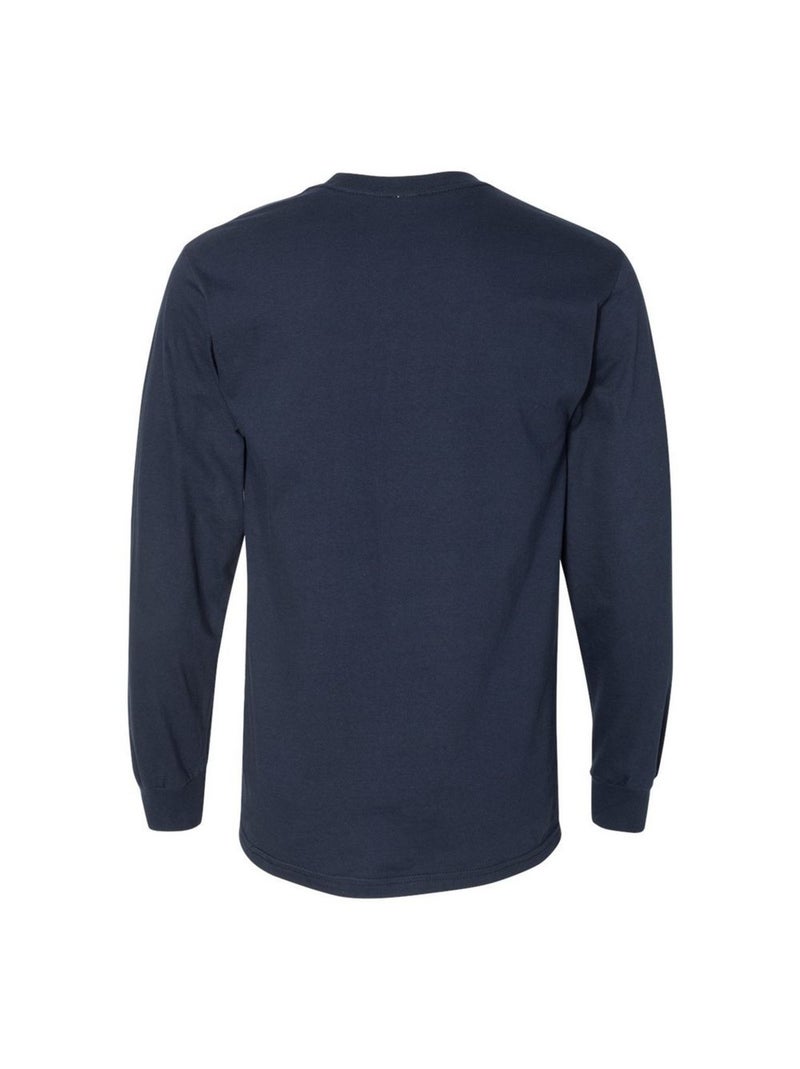 Gildan Hammer Maglietta Manica Lunga Adulto Unisex Blu scuro - Kiabi