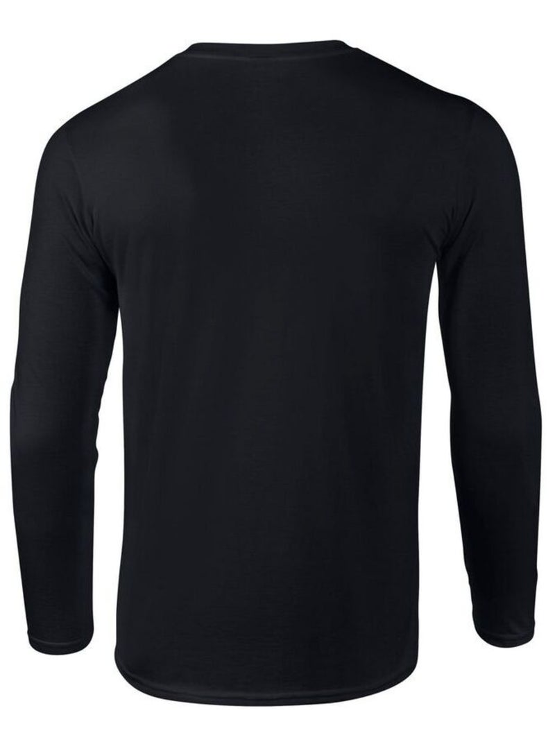 Gildan Maglietta Manica Lunga Adulto Unisex Nero - Kiabi