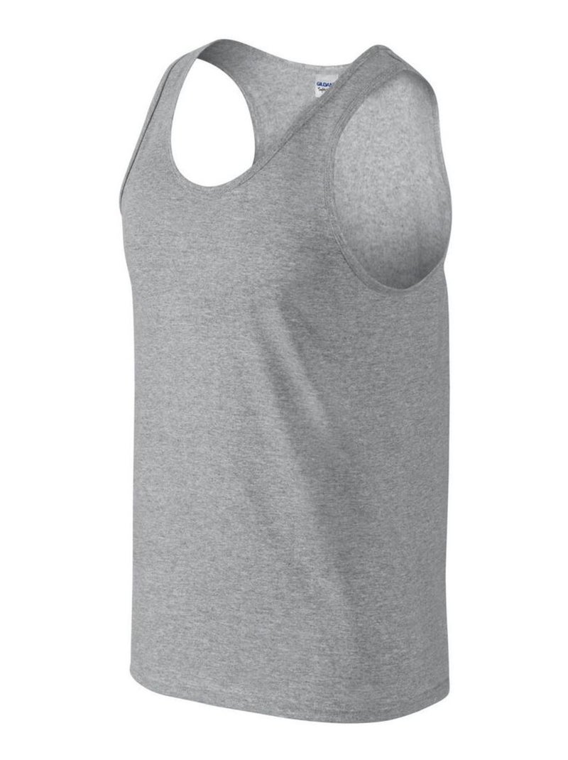 Gildan Softstyle Canotta Adulto Unisex Grigio - Kiabi