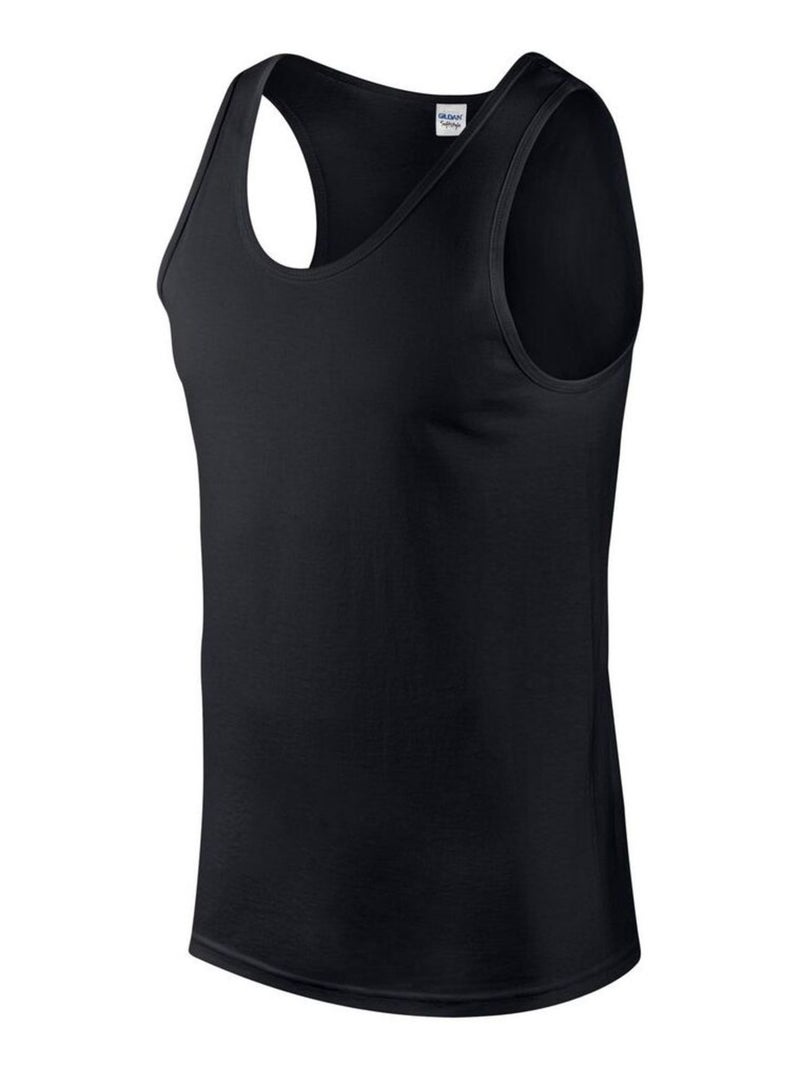 Gildan Softstyle Canotta Uomo Nero - Kiabi