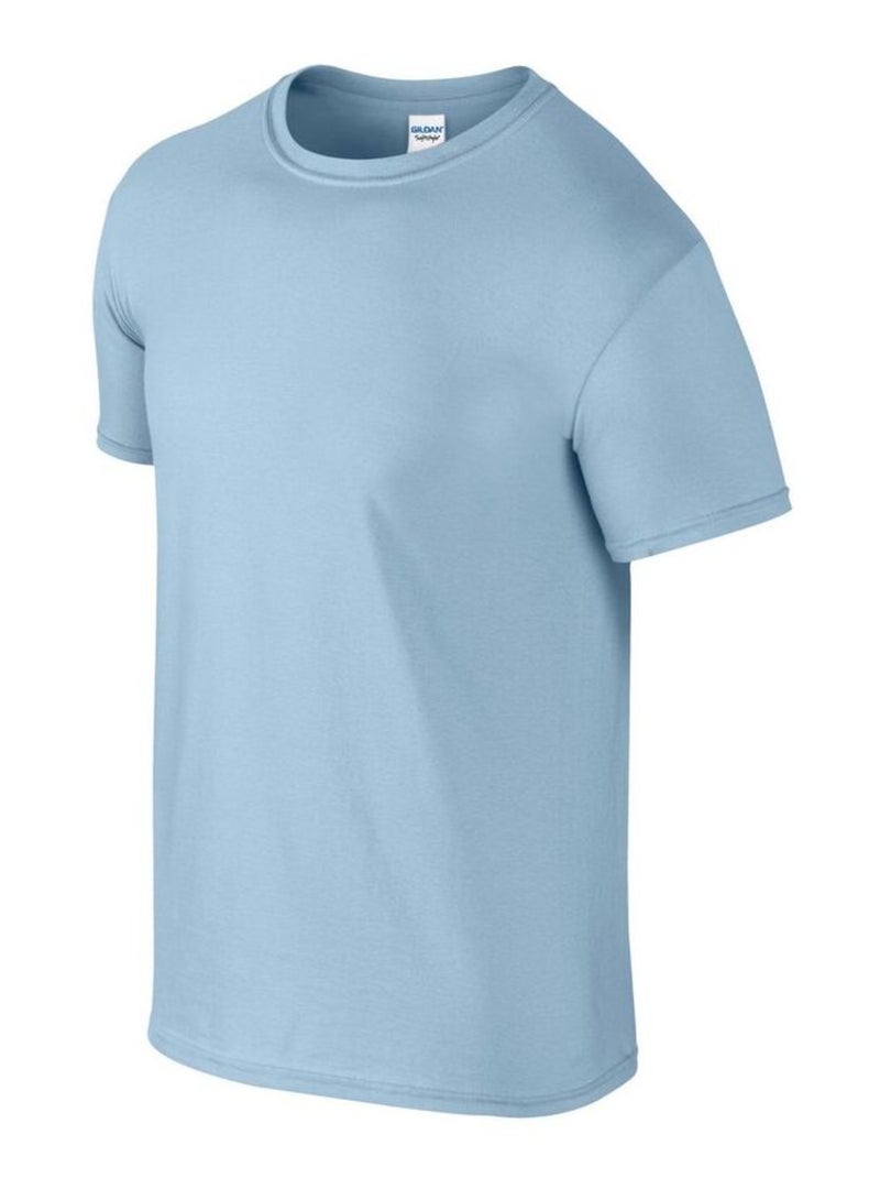 Gildan Softstyle Maglietta Adulto Unisex Blu chiaro - Kiabi