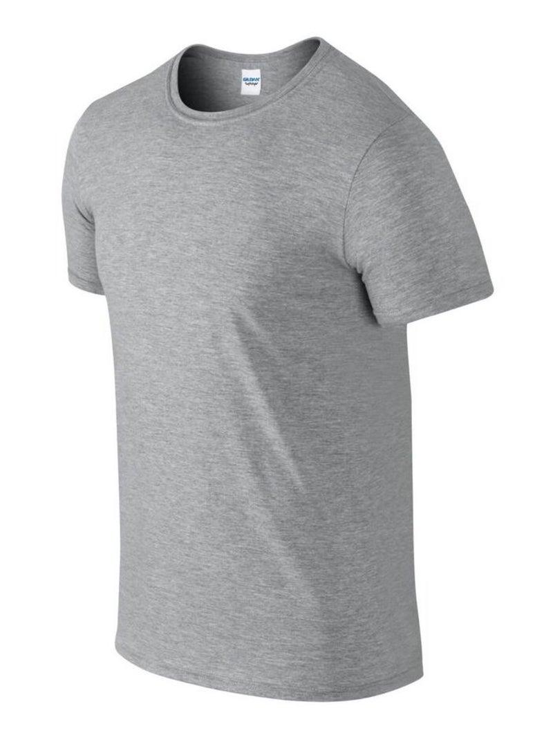 Gildan Softstyle Maglietta Adulto Unisex Grigio - Kiabi