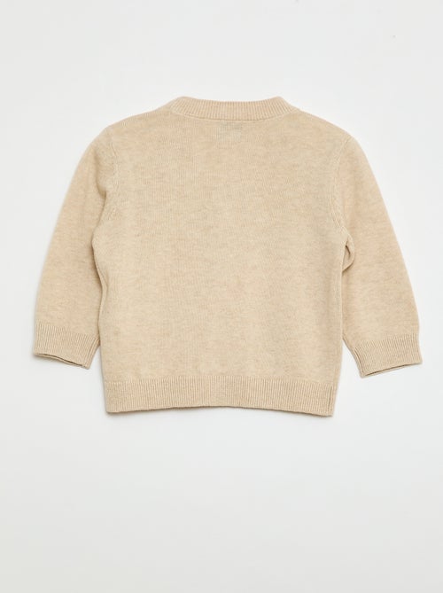 Gilet a maglia fine con scollo a V - Kiabi