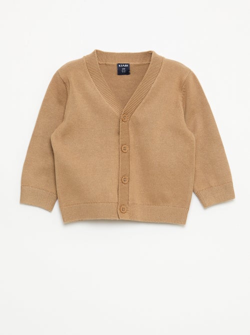 Gilet a maglia fine con scollo a V - Kiabi