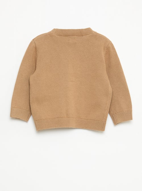 Gilet a maglia fine con scollo a V - Kiabi