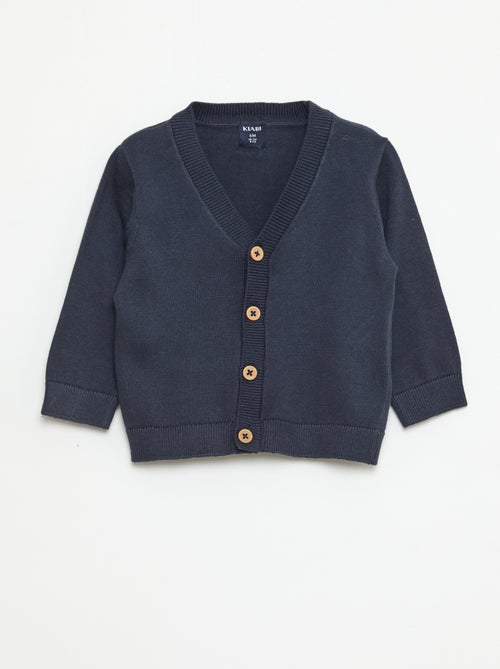 Gilet a maglia fine con scollo a V - Kiabi