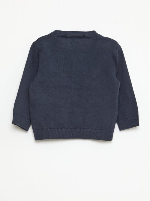 Gilet a maglia fine con scollo a V - Kiabi