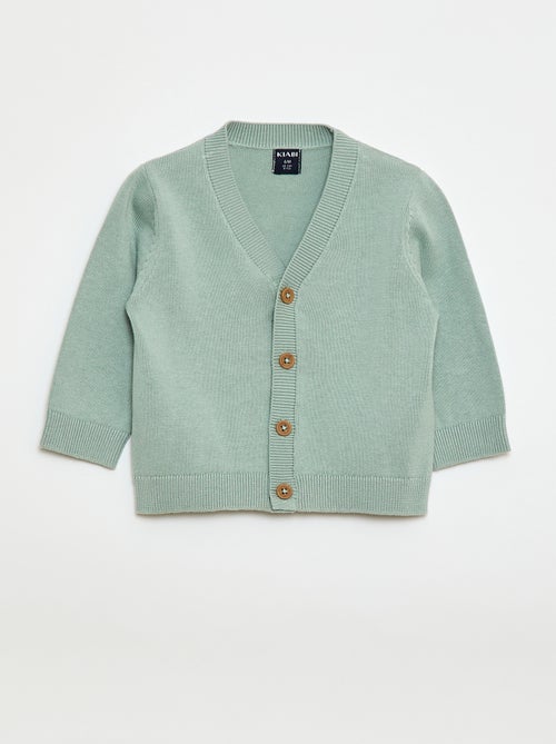 Gilet a maglia fine con scollo a V - Kiabi