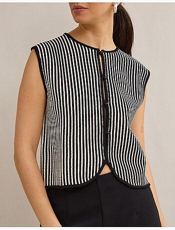 Gilet a maglia, mo fashion