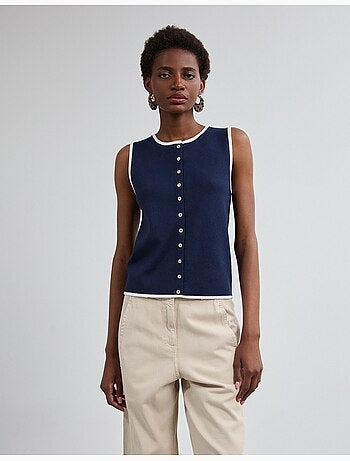Gilet a maglia, mo fashion