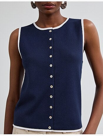 Gilet a maglia, mo fashion