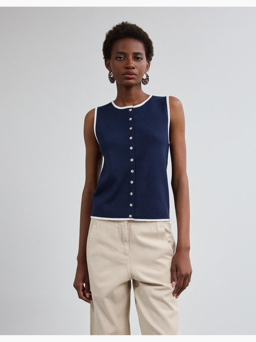 Gilet a maglia, mo fashion - Kiabi Gilet a maglia, mo fashion - Kiabi