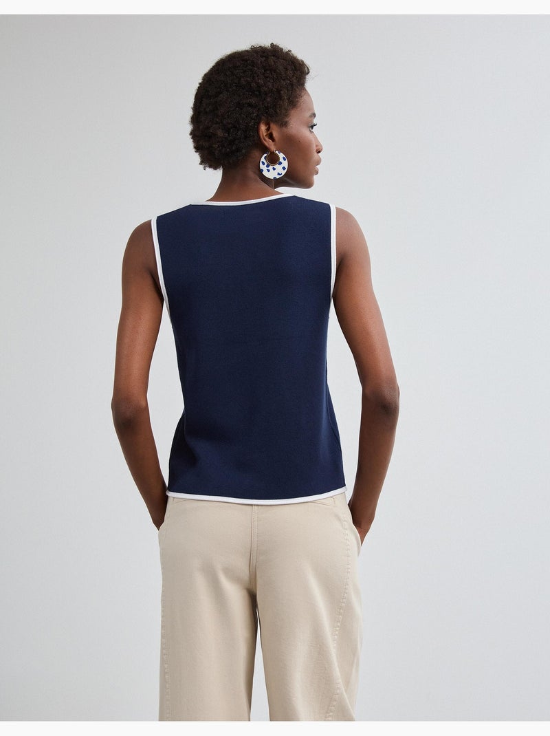 Gilet a maglia, mo fashion Blu - Kiabi
