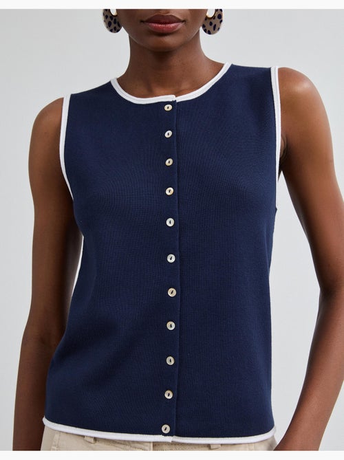 Gilet a maglia, mo fashion - Kiabi Gilet a maglia, mo fashion - Kiabi