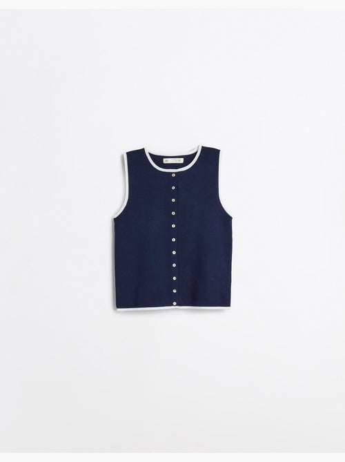 Gilet a maglia, mo fashion - Kiabi Gilet a maglia, mo fashion - Kiabi