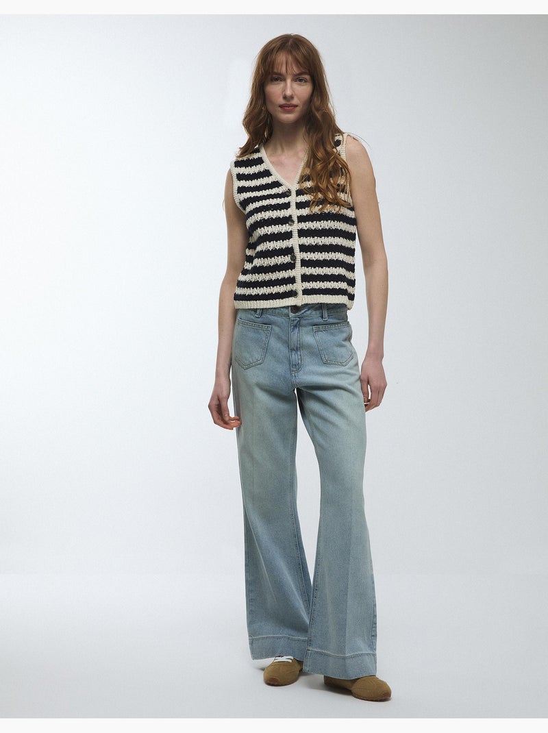 Gilet a maglia, MO Fashion Blu - Kiabi