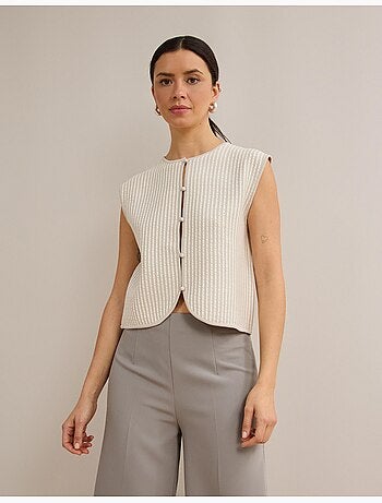 Gilet a maglia, mo fashion