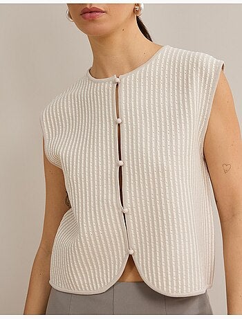 Gilet a maglia, mo fashion