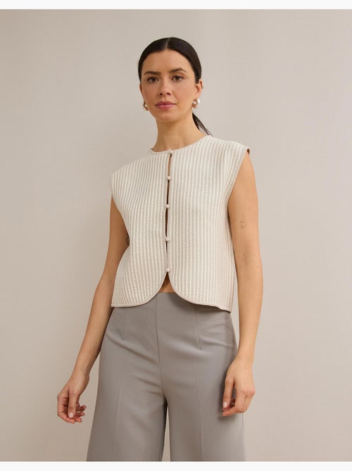 Gilet a maglia, mo fashion - Kiabi