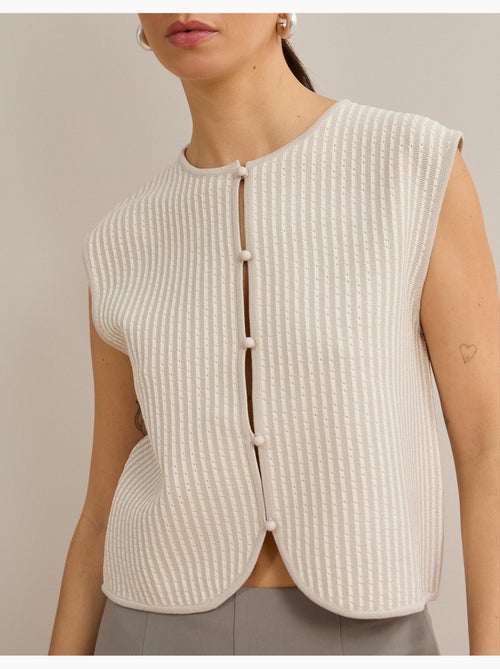 Gilet a maglia, mo fashion - Kiabi
