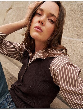 Gilet a maglia, mo fashion